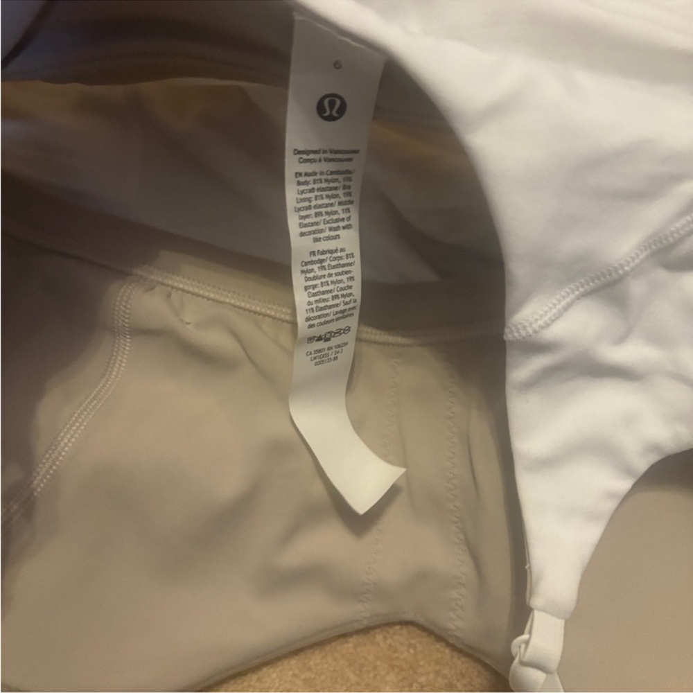 Lululemon White Align Cami Tank - Picture 3 of 3